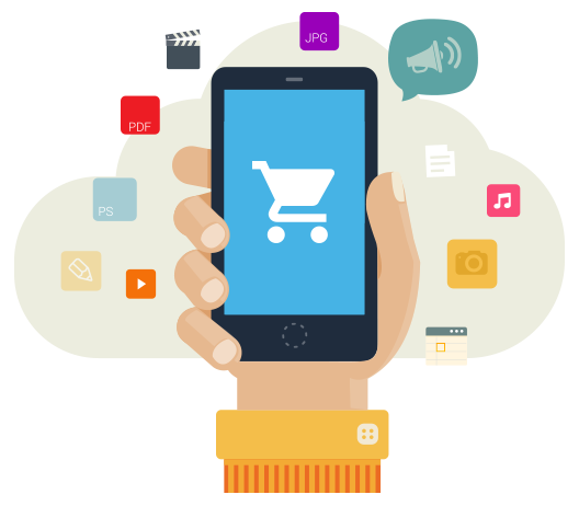 Sell digital files in any formats