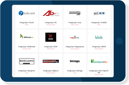 Lista ponad 34 zintegriwanych hurtowni Dropshipping