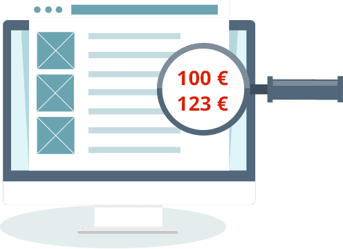 Prices net and gross