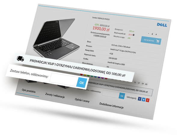 Extra information and leave a phone