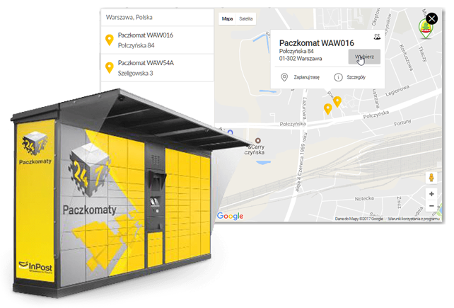 Integration with Parcel Lockers