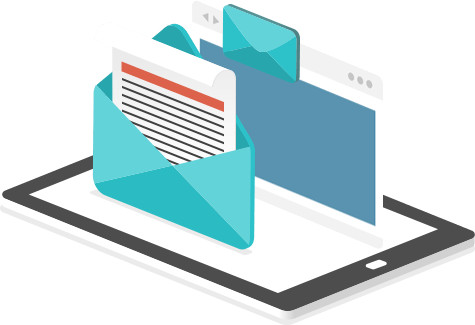 Newsletter and pop-up window