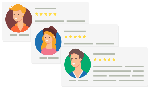 Customer service  and positive opinions