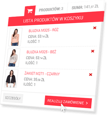 Optimization of purchase process – Customer’s Basket