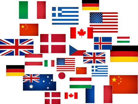 Online store in many languages